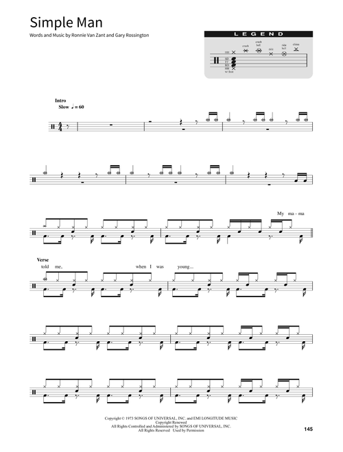 Simple Man - Lynyrd Skynyrd (School of Rock - Drums)