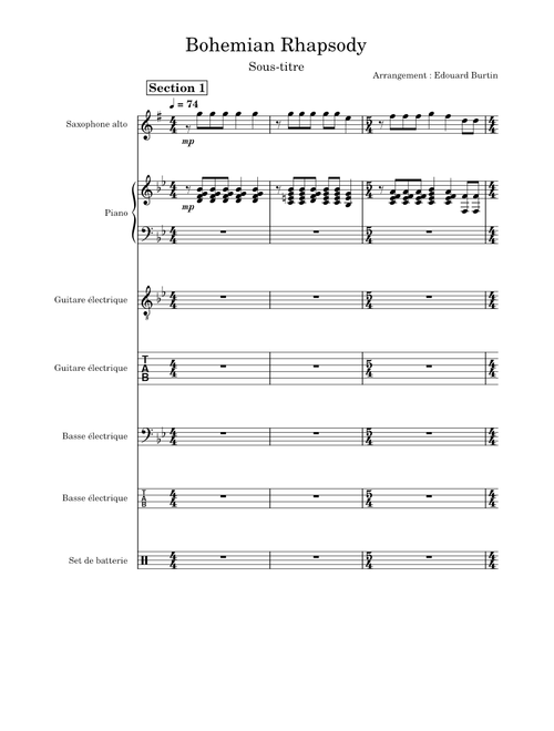Bohemian rhapsody – Queen
