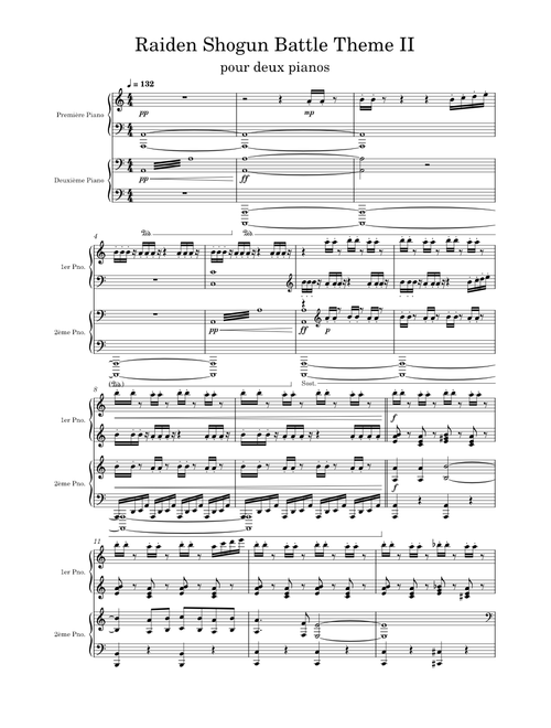 Raiden Shogun Battle Theme Ⅱ – Yu-Peng Chen