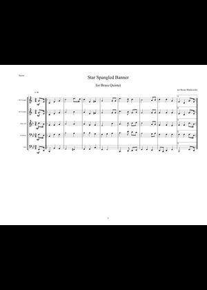 Star Spangled Tuba Sheet The Star Spangled Banner Sheet Music For