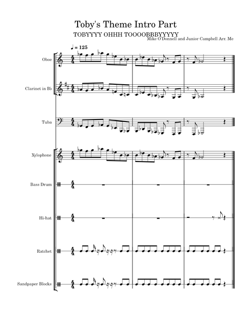 Toby's Theme Intro
