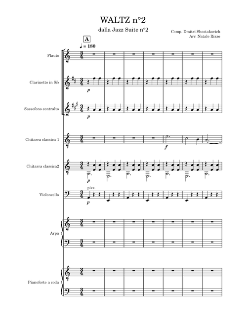 Jazz Suite No. 2: II. Lyric Waltz – Dmitri Shostakovich