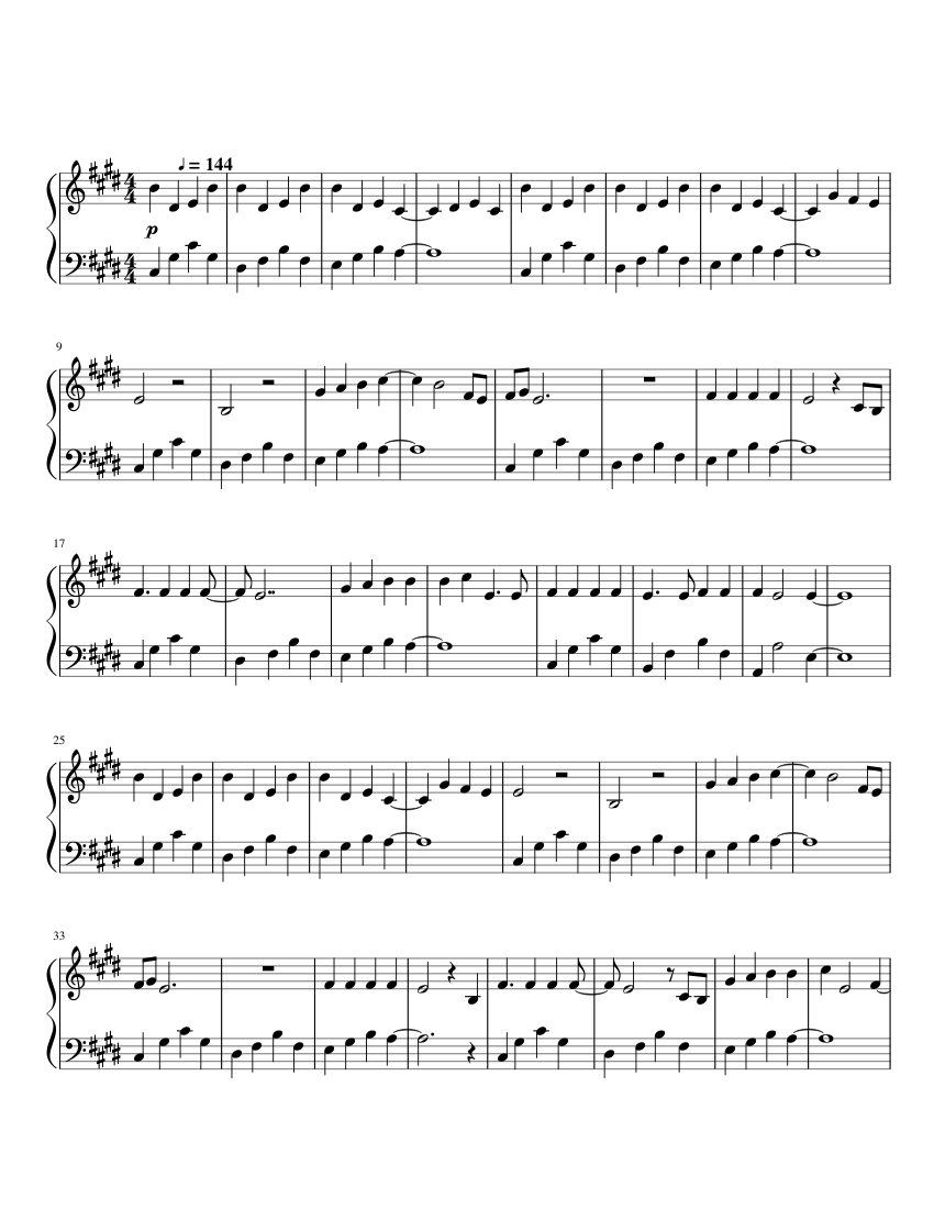 True Colors Trolls Sheet Music for Piano (Solo) Easy | MuseScore.com