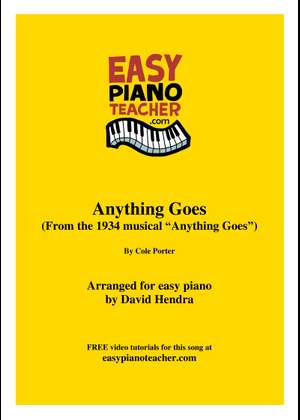 Play Official version of Anything goes Sheet Music by Cole Porter for ...