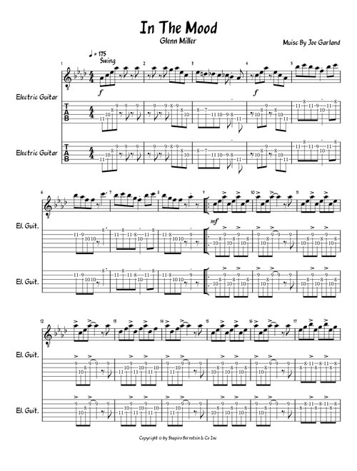 Glenn Miller - In The Mood