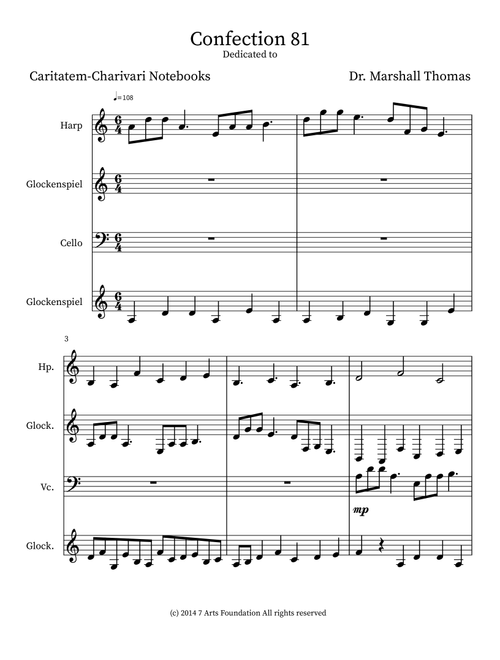 Confection 81 - Celebrity Chamber Players (Small Ensemble)