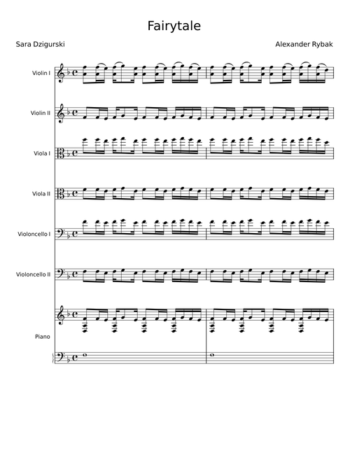Fairytale - Alexander Rybak