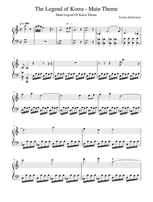 Legend of Korra - Main Theme