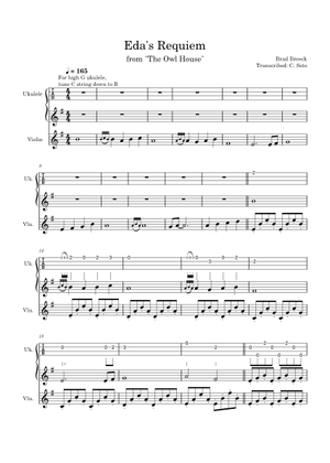 Eda's Requiem Sheet Music for Viola (String Duet) | MuseScore.com