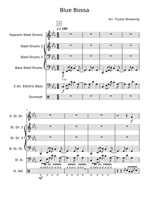 Blue bossa - Misc Traditional