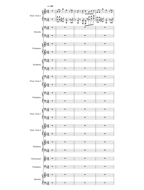 Megalovania (Black Midi Edition)
