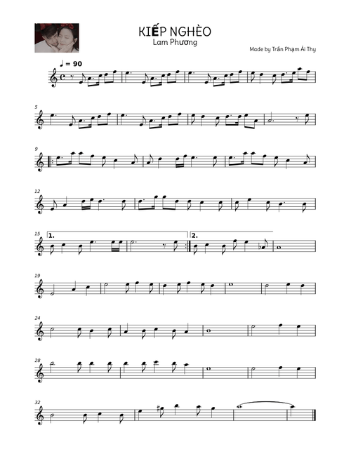 Kiếp Nghèo – Lam Phuong