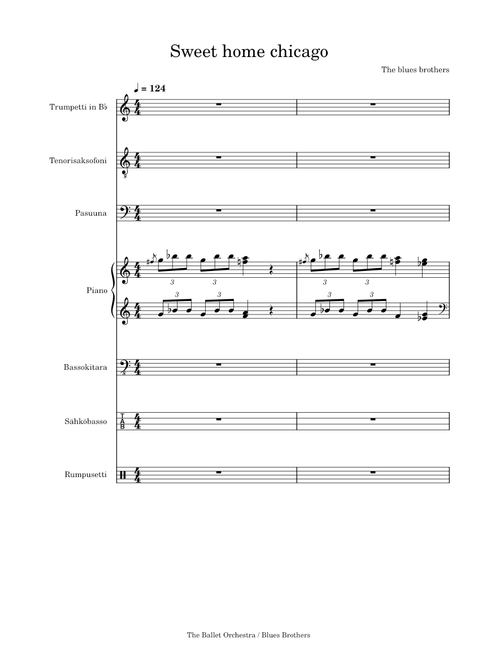 Sweet home chicago – The Blues Brothers