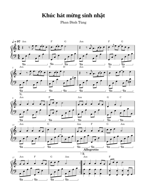 5B1 Khúc Hát Mừng Sinh Nhật – Wonderland music 0986560167