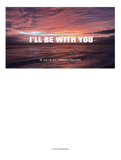 I'll Be With You - (piano & strings)