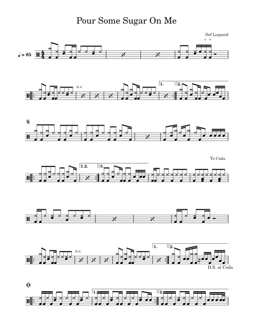Pour some sugar on me – Def Leppard
