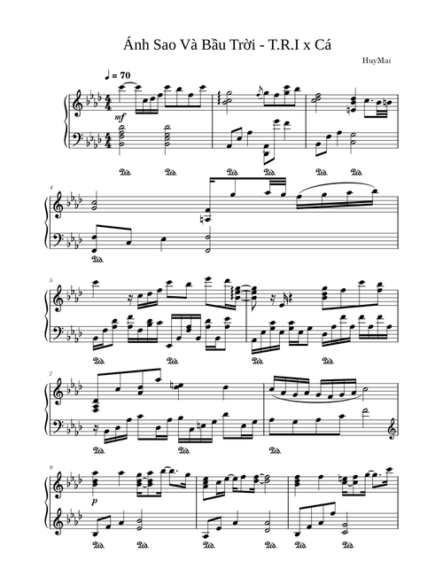 Ánh Sao Và Bầu Trời - T.R.I x Cá
