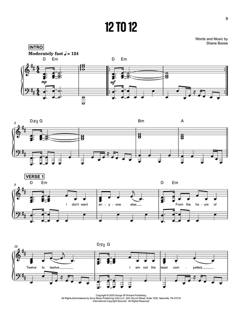 12 To 12 - sombr