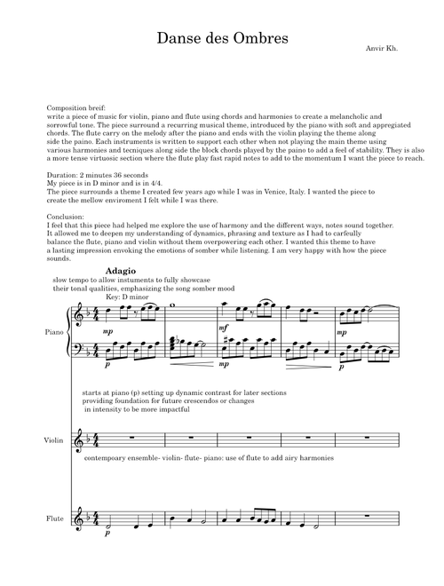 Danse des Ombres– Anvir Kh.