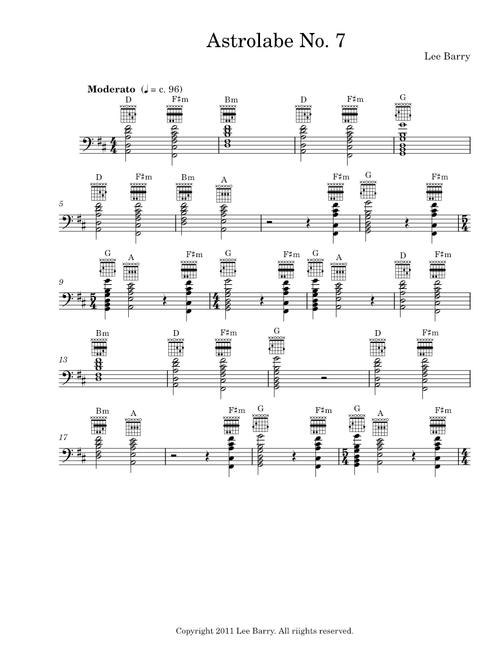 Astrolabe No. 07 (Guitar)