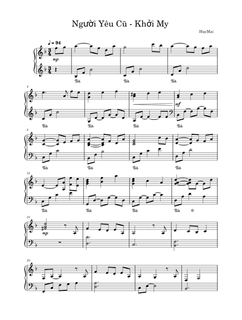 Người Yêu Cũ - Khởi My