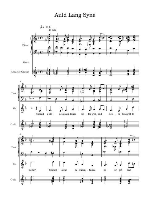 Auld Lang Syne – words Robert Burns