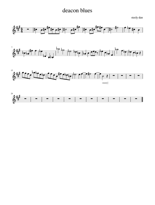 deacon blues