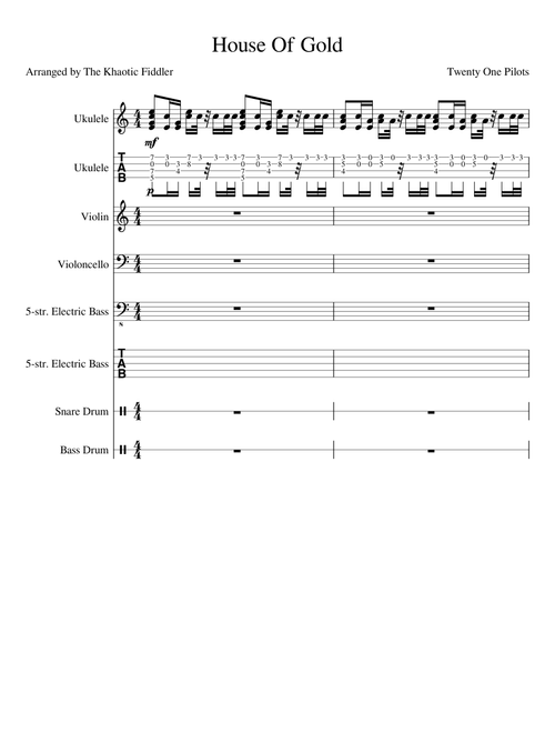 House Of Gold - Twenty One Pilots - Orchestra