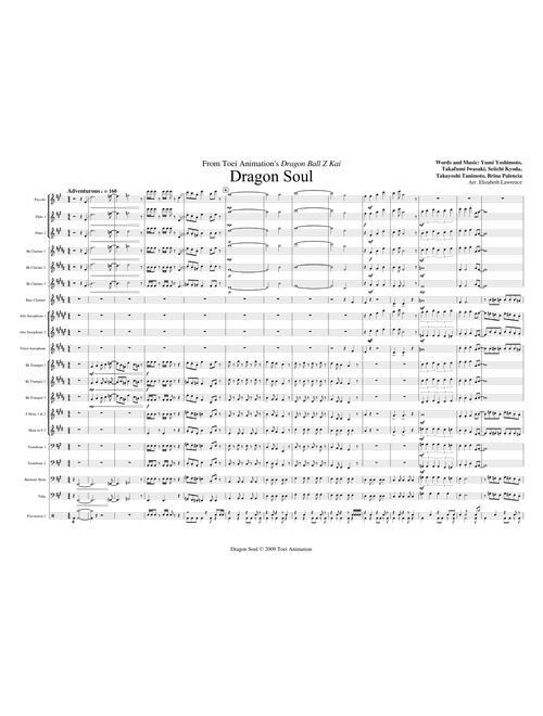 Dragon Soul For Concert Band (Dragon Ball Z Kai)