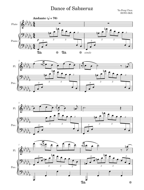 Dance of Sabzeruz – Yu-Peng Chen