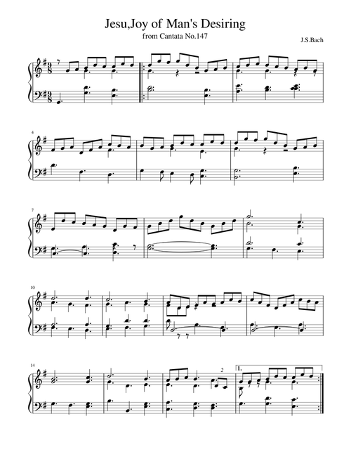 Jesu, Joy of Man's Desiring