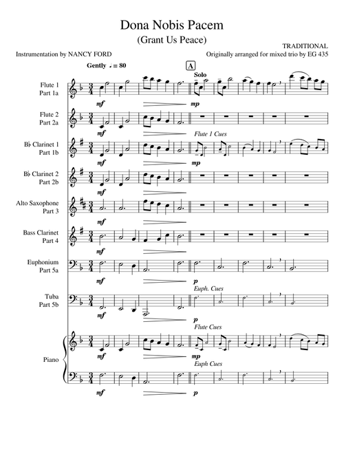 Dona Nobis Pacem (Grant Us Peace)