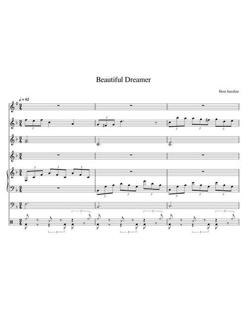 Beautiful Dreamer Casio Keyboard Version