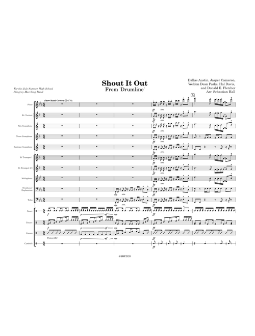 Shout It Out (From 'Drumline')