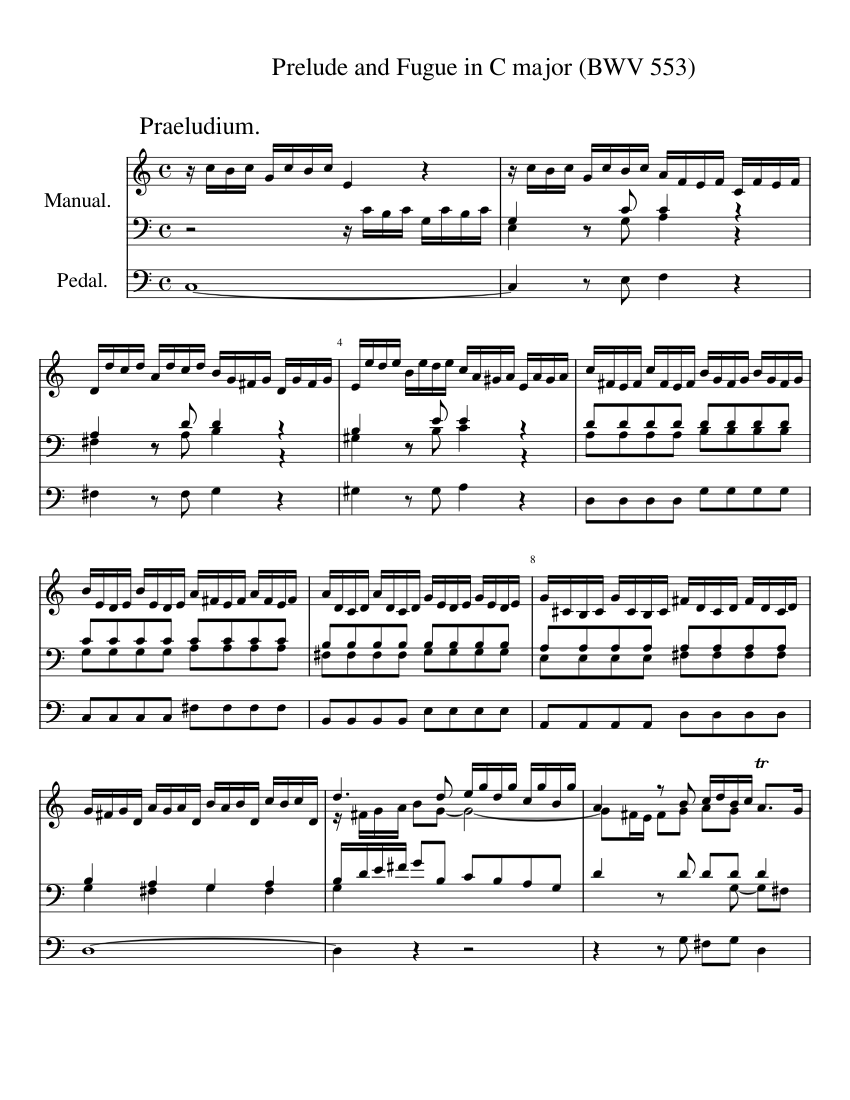Petits Préludes Et Fugues Pour Piano - Partition Classique Pour Débutants Et Amateurs