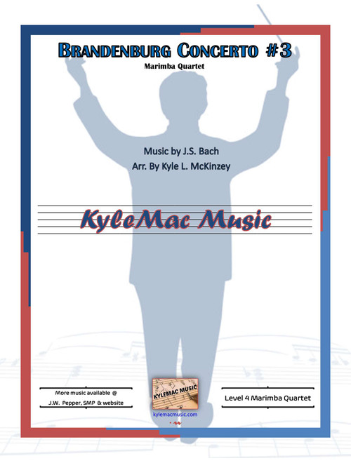Brandenburg Concerto No. 3 BWV 1048 (Arr. Kyle L. McKinzey) - J. S. Bach (Percussion Ensemble)