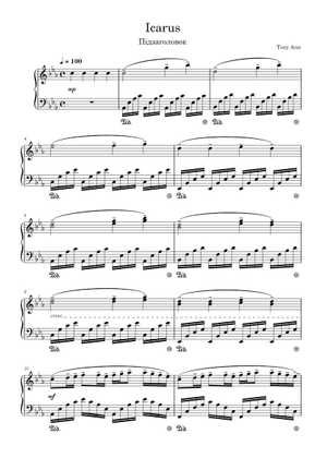 ICARUS – Tony Ann Sheet Music for Piano (Solo) | MuseScore.com