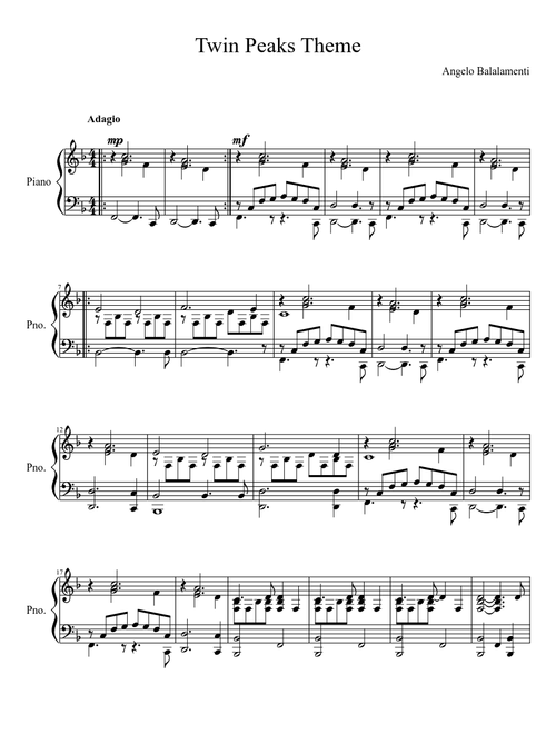Twin Peaks Theme