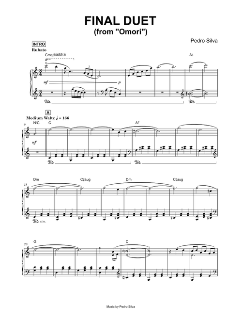 Final Duet (from Omori) - Pedro Silva (Piano)
