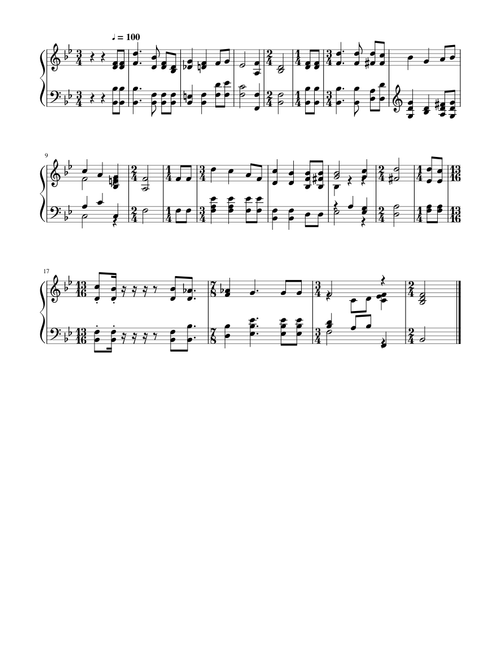 I can hear the knocking Savior - J. Howard Entwisle
