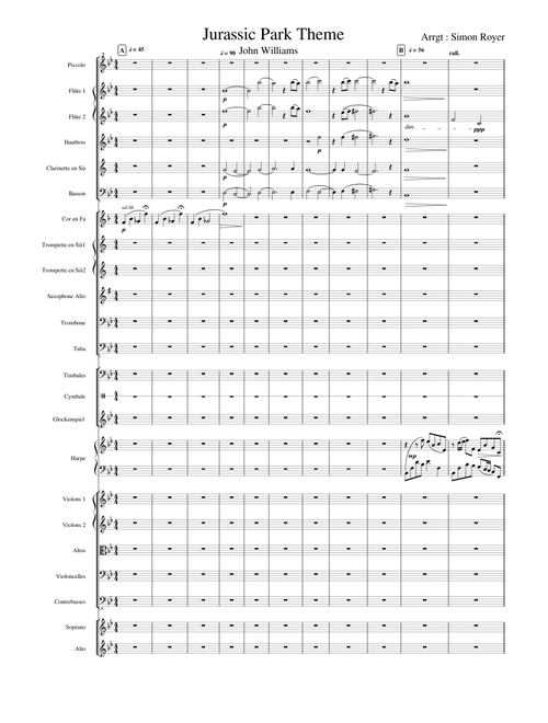 Jurassic Park Theme - Symphonic Orchestra