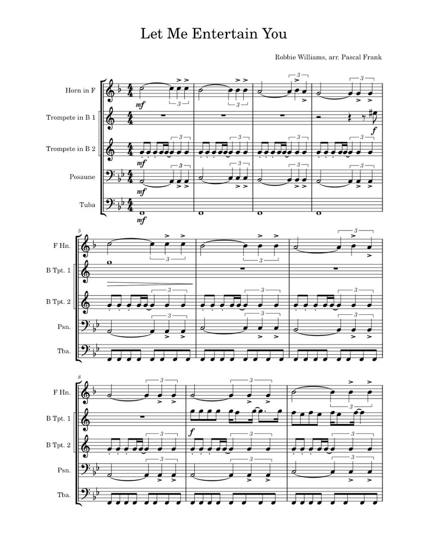 Let me entertain you Robbie Williams Let Me Entertain You Robbie