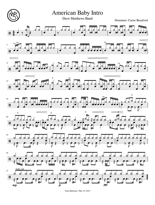 American Baby Intro – Dave Matthews Band