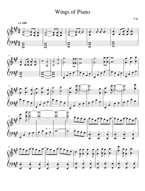Wings of Piano