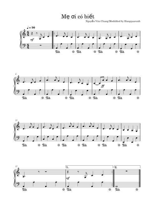 Mẹ Ơi Có Biết – Misc Children