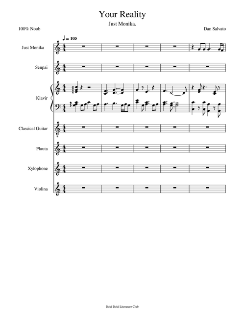 Doki Doki Literature Club: Your Reality (Credits song)
