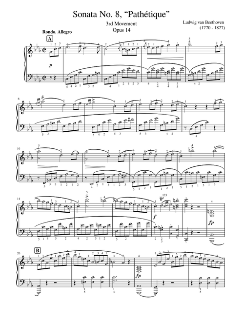 pathetique 3rd movement