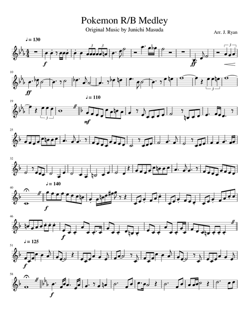 Pokemon R/B Medley J. Ryan