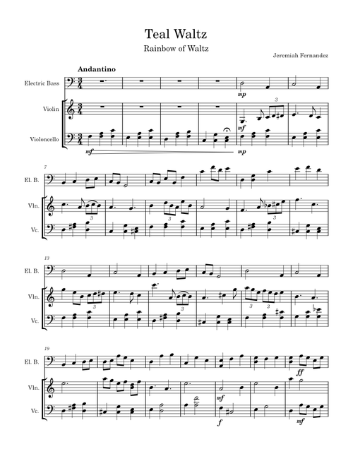 Teal Waltz – Sea salt dance