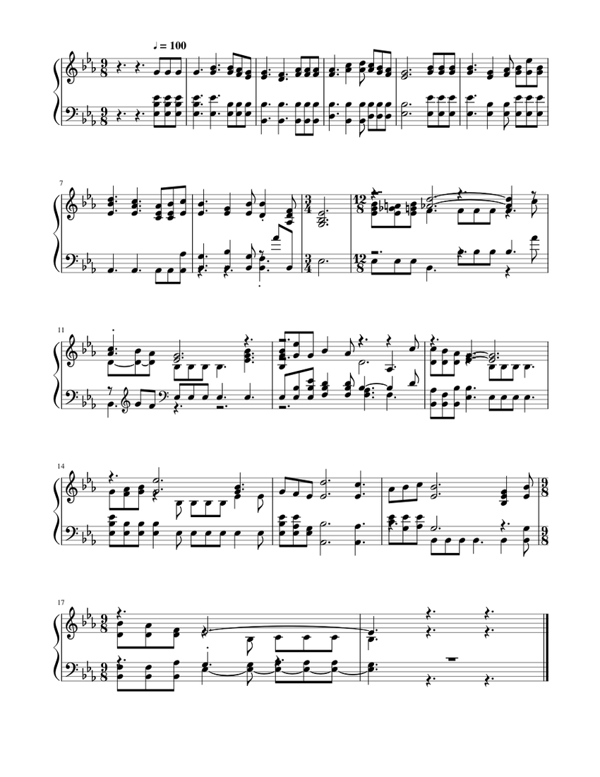 Jesus is here; is not your heart burning Jno. R. Sweney Sheet music